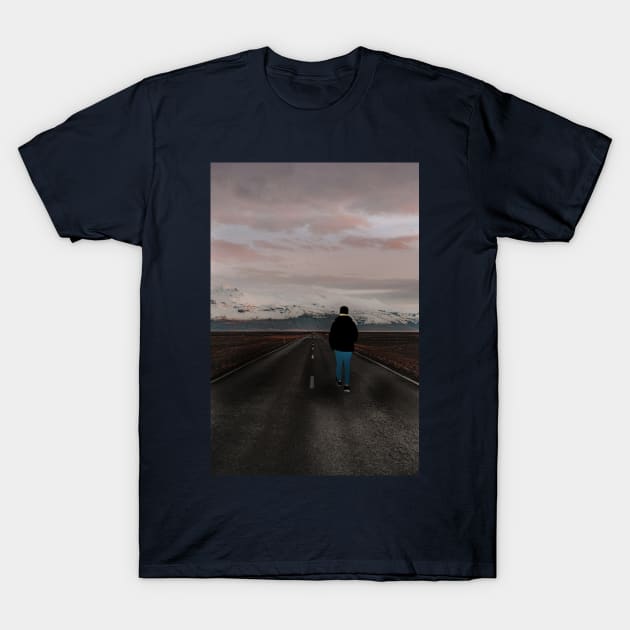 Waking Alone T-Shirt by RA's Store